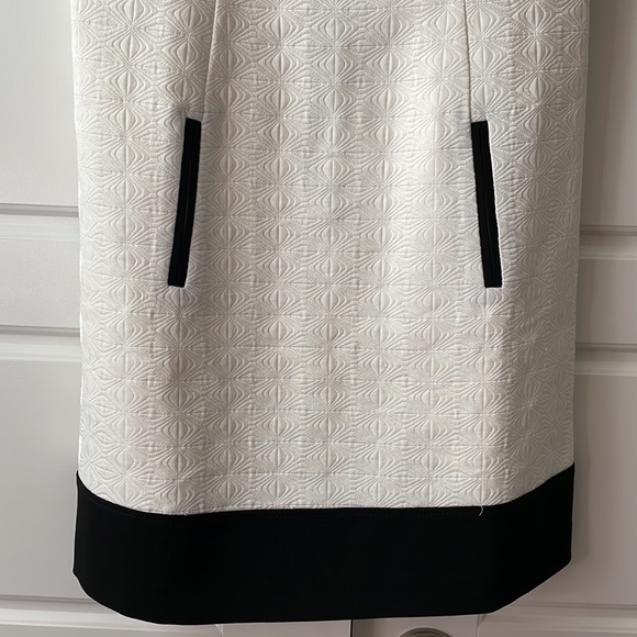 Laundry 6 NWT white black beaded sleeveless shift dress - Picture 3 of 13